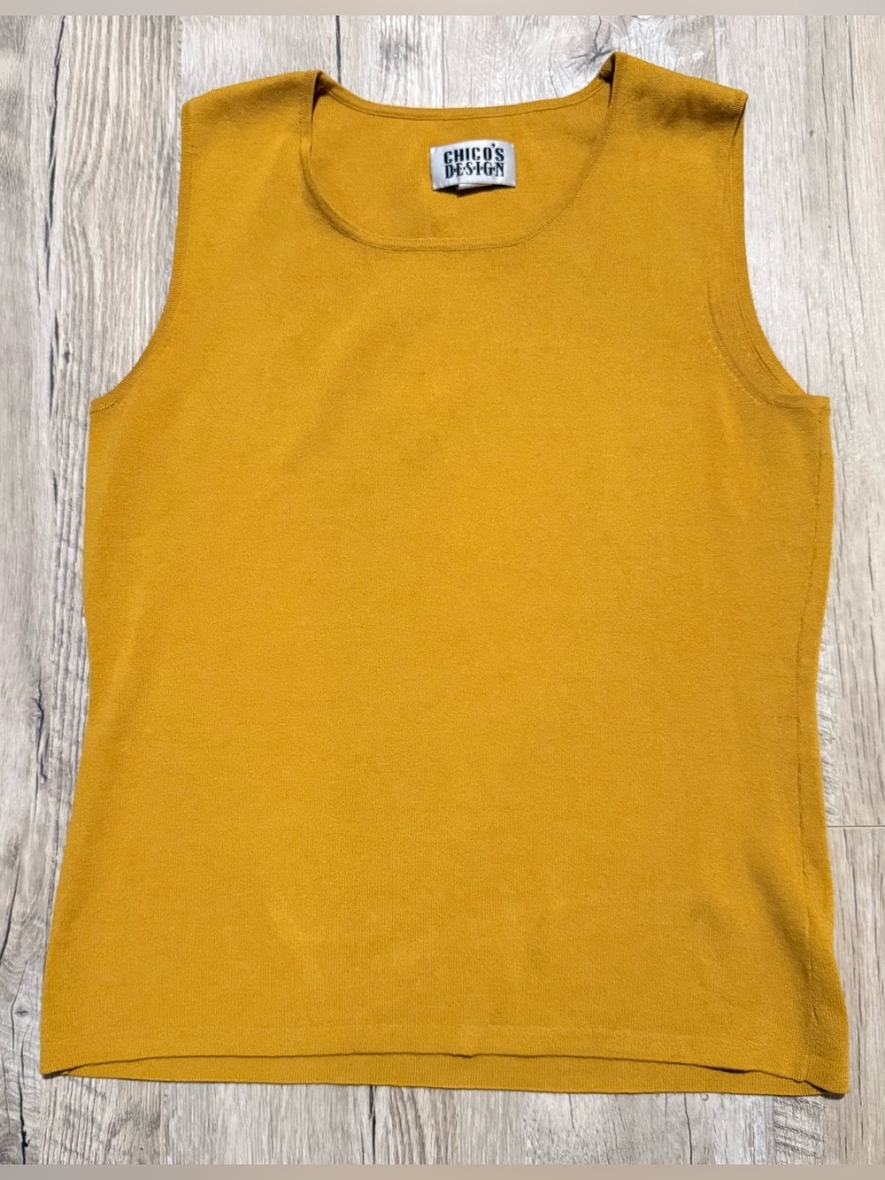 Chico's Girls' Mustard Yellow Tank Top
